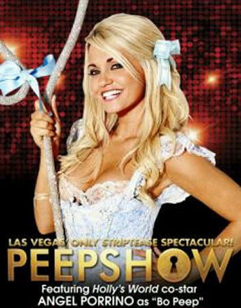 from Holly Madison when she takes her holidays from Peepshow this year