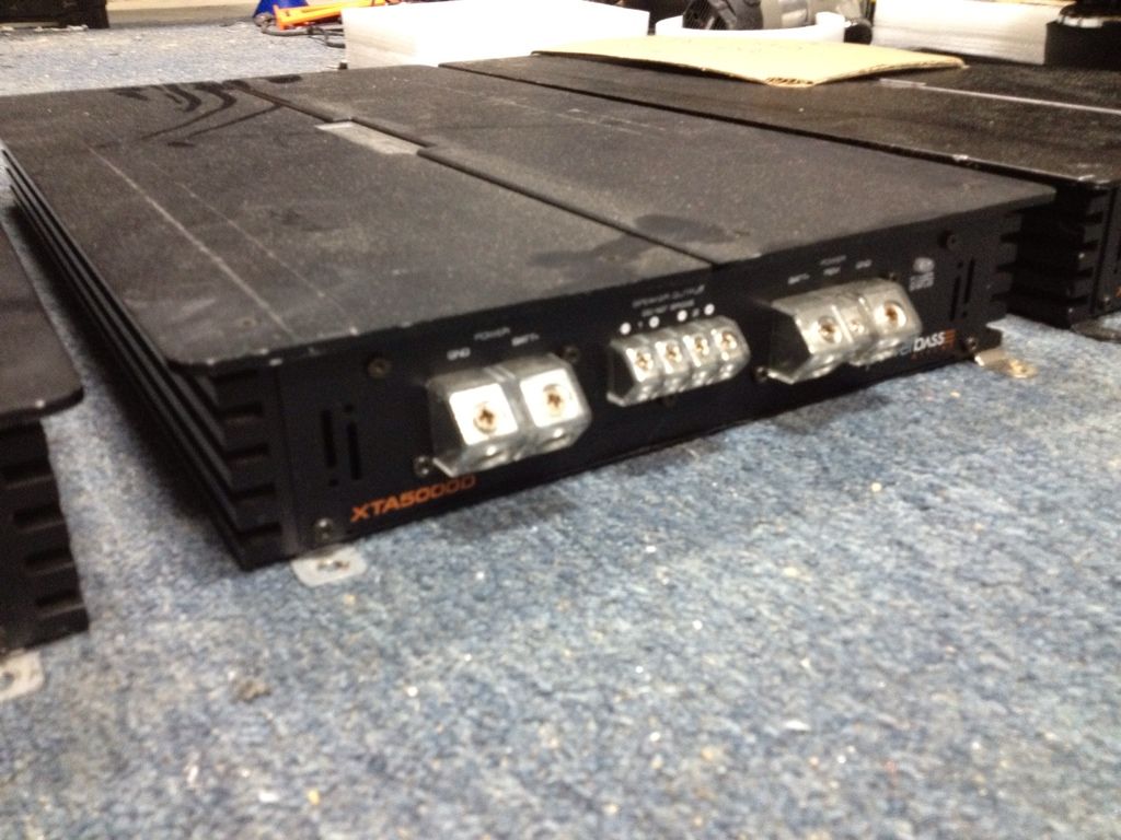 3 Powerbass XTA 5000d AmplifiersCHEAP! For Sale Car audio related