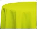 Neon Yellow Tri-State Linen Rentals