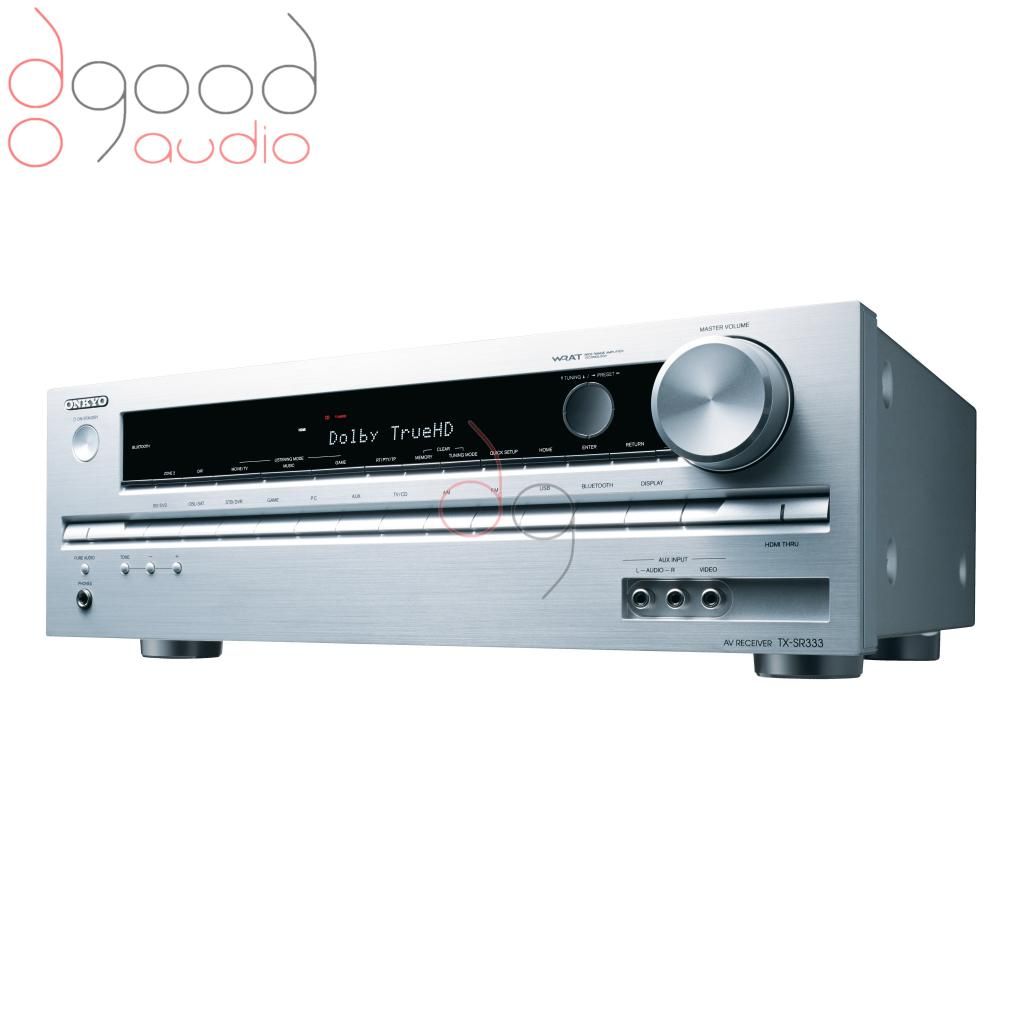 ONKYO TXSR333 5.1 CINEMA AV RECEIVER 3D BLUETOOTH BLACK (TXSR333