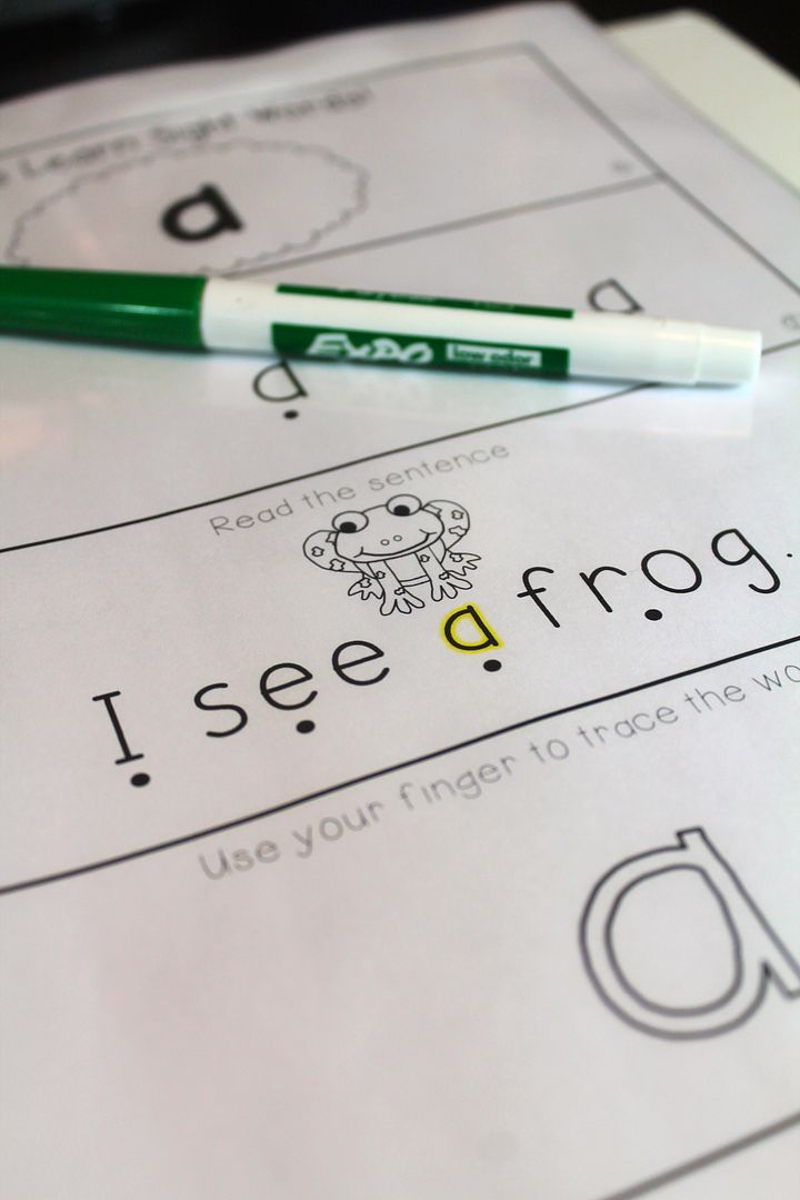 listening students sight TAUGHT actually worksheet where sight  words center word because are