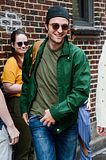  photo Robert Pattinson Outside Ed Sullivan Theatre 9th August 201713.jpg