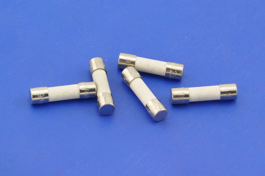 T4A 10PCS High Breaking Capacity Ceramic Fuse, Time Lag, T4 H 250V ...