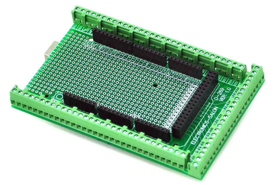 Prototype Screw/Terminal Block Shield Board Kit For Arduino MEGA2560