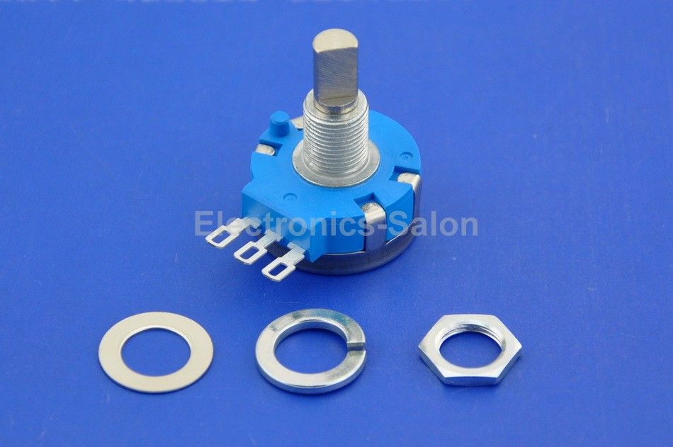 RVQ24YN03 20F B502 Potentiometer, 5K OHM Long Life Panel Pot, COSMOS