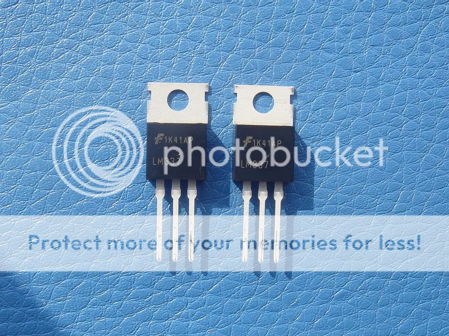 50x LM337 FAIRCHILD Negative Adjustable Regulator IC.  