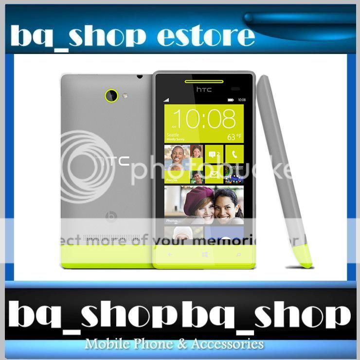 HTC Windows Phone 8S C620 Microsoft Windows 8 Gray 5MP HSDPA Phone by FedEx