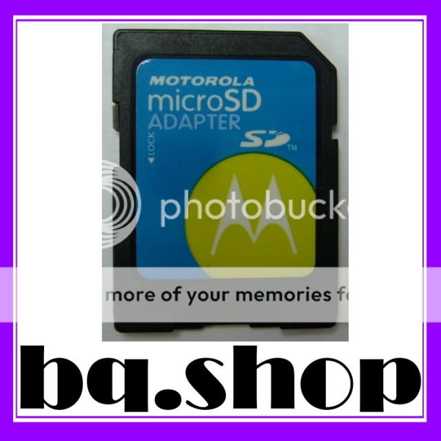 original motorola micro sd to sd adapter converter