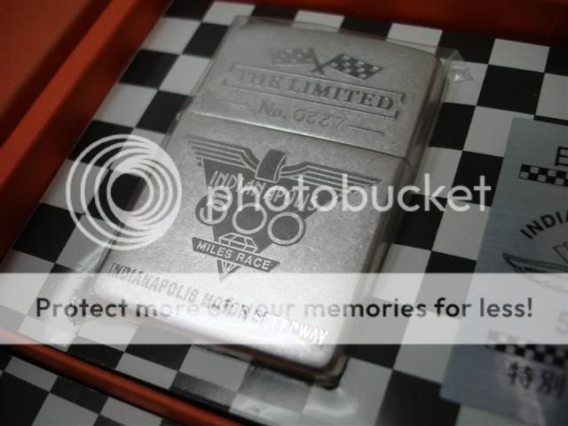 INDY 500 ZIPPO JAPAN COMMEMORATIVE COLLECTION LIMITED EDITION RARE L 